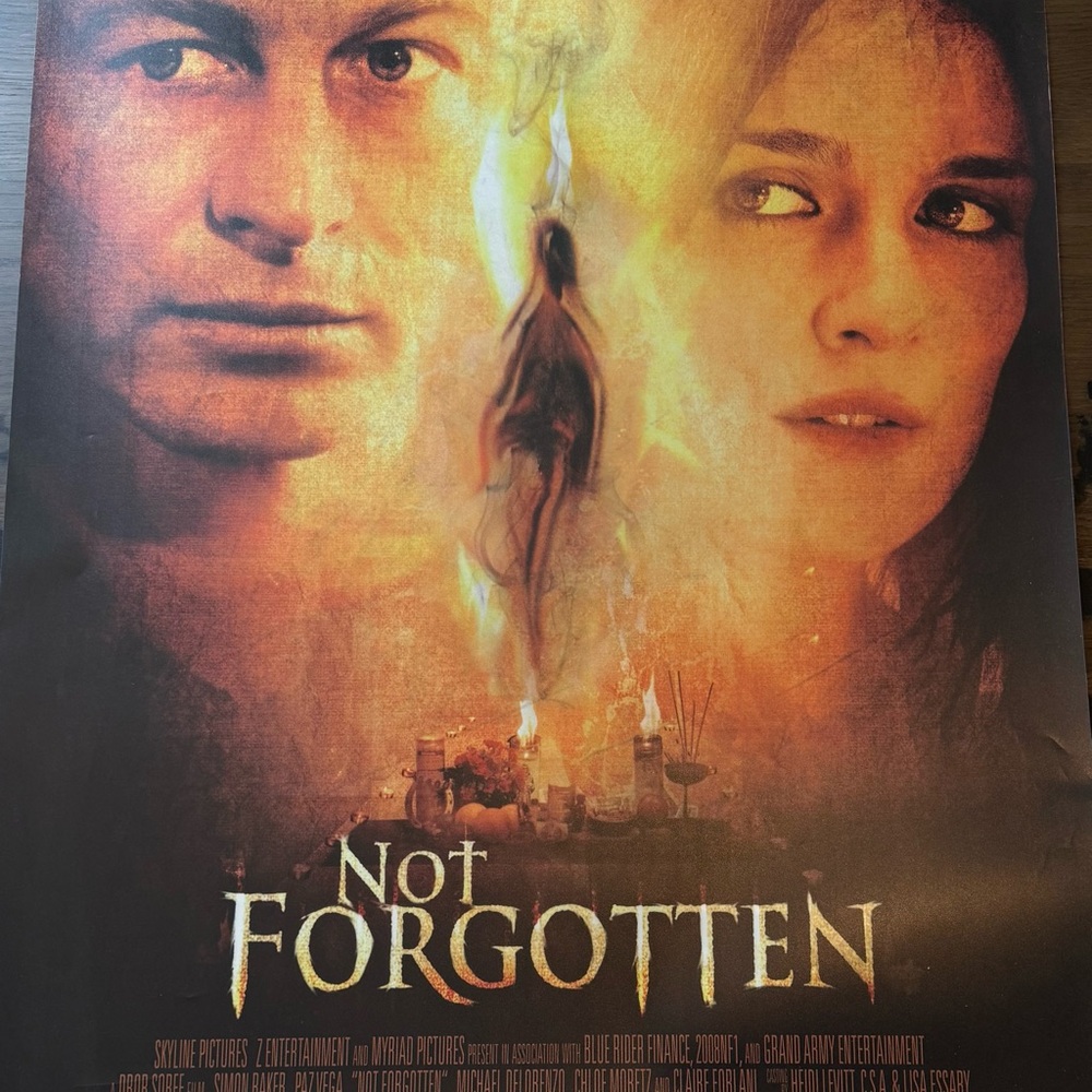 NOT FORGOTTEN MOVIE POSTER